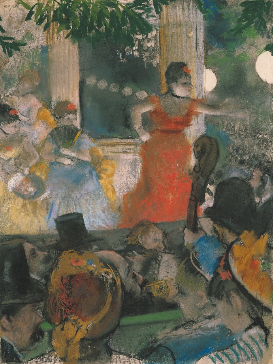 Café-concert aux Ambassadeurs - Edgar Degas