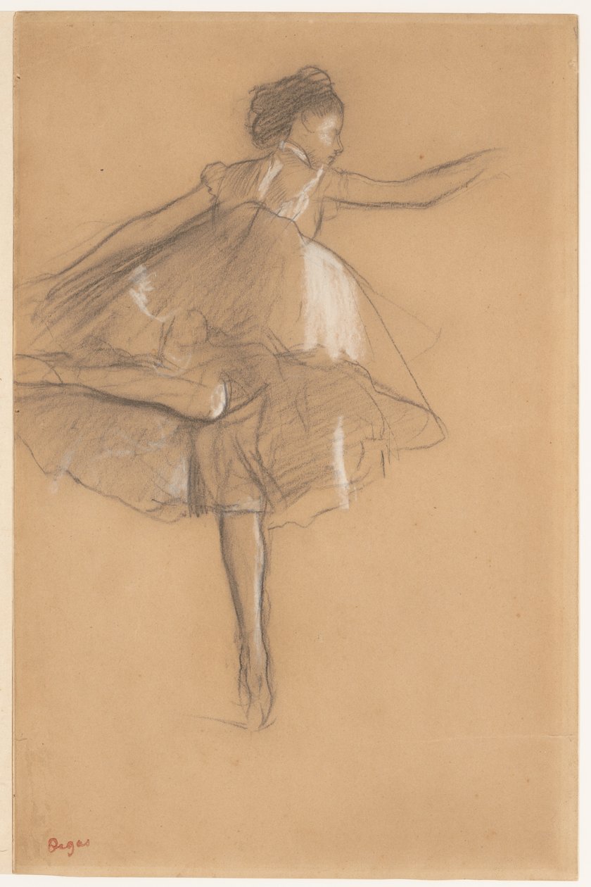 Danseuse sur pointes - Edgar Degas