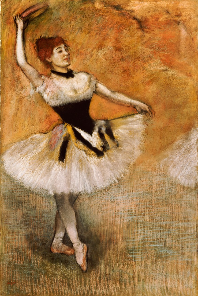 Danseuse avec Tambourin, 1882 - Edgar Degas