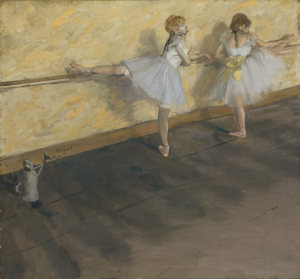 Danseuses pratiquant à la barre, 1877 - Edgar Degas