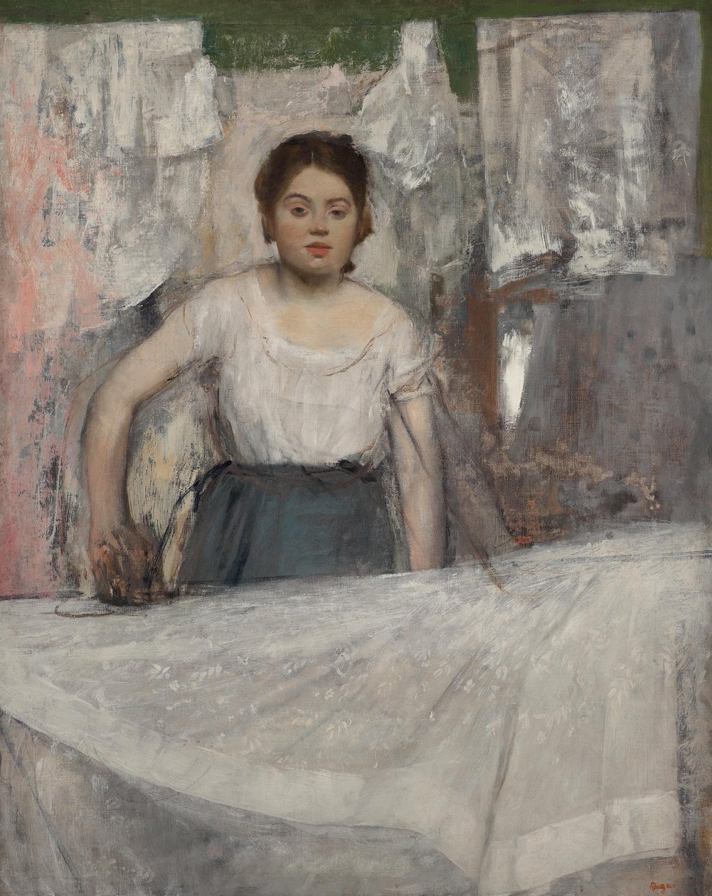 La repasseuse - Edgar Degas
