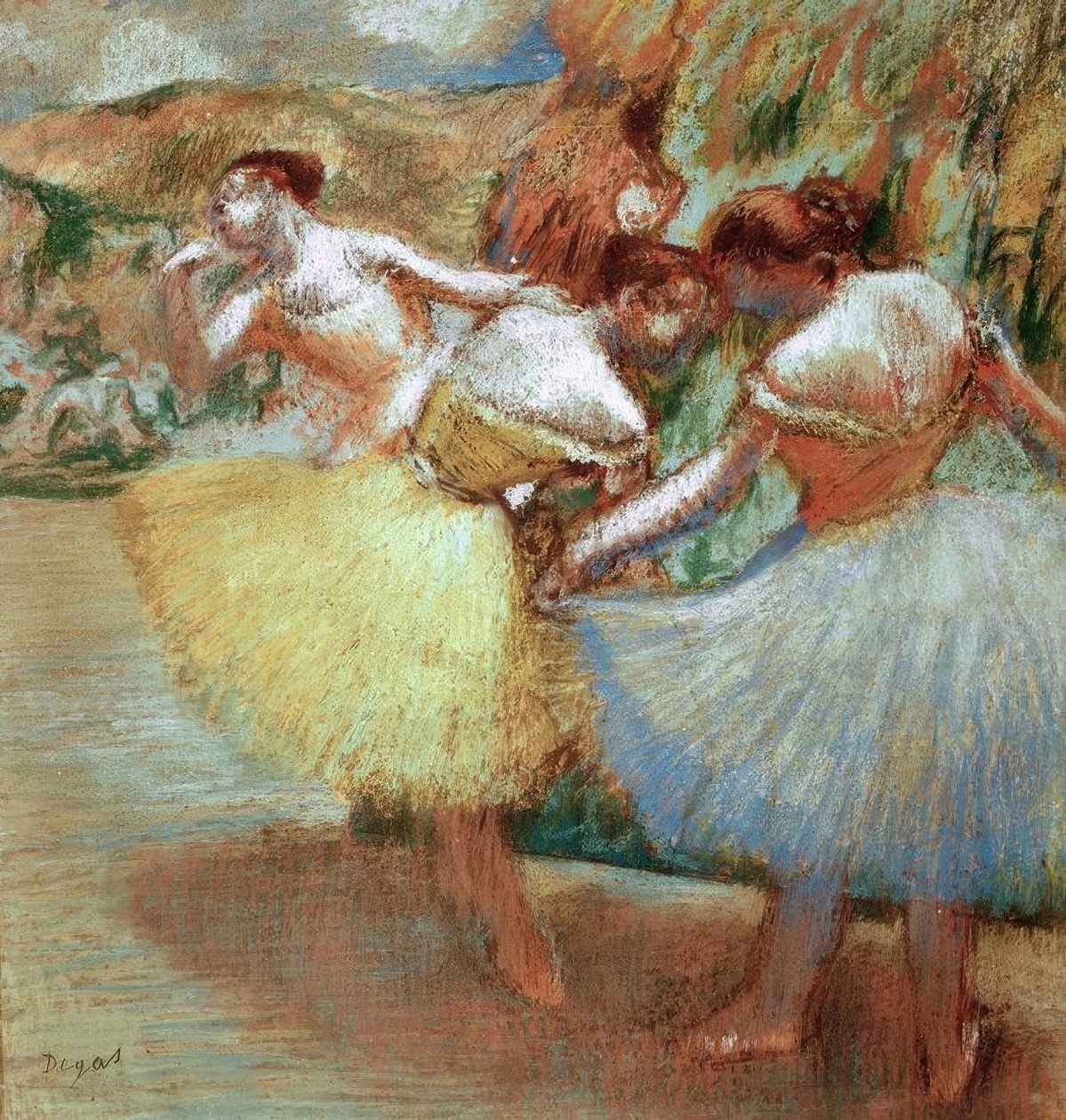 Trois danseuses - Edgar Degas