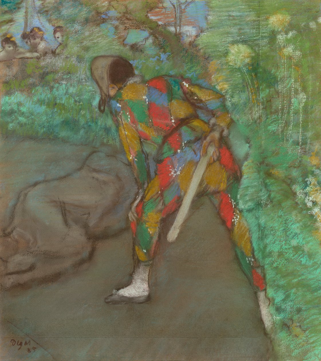 Harlequin - Edgar Degas