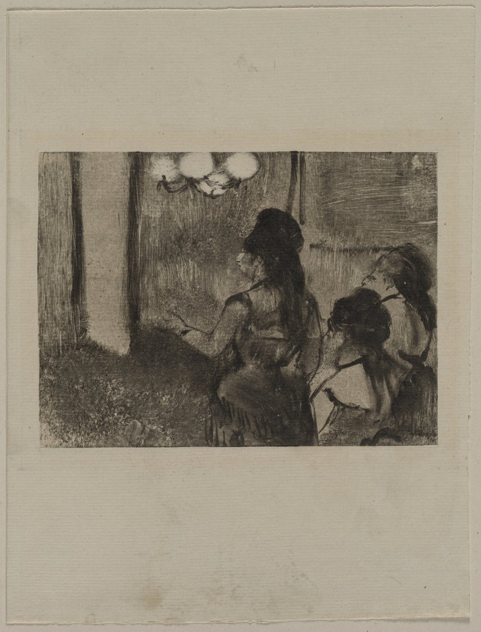 Dans le salon, vers 1880 - Edgar Degas
