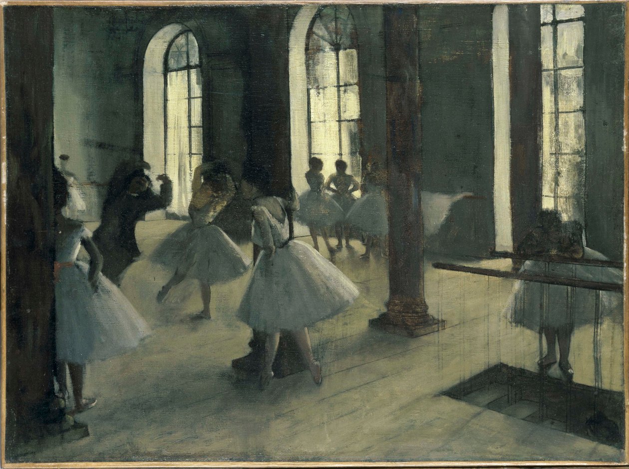 La Répétition au foyer de la danse - Edgar Degas