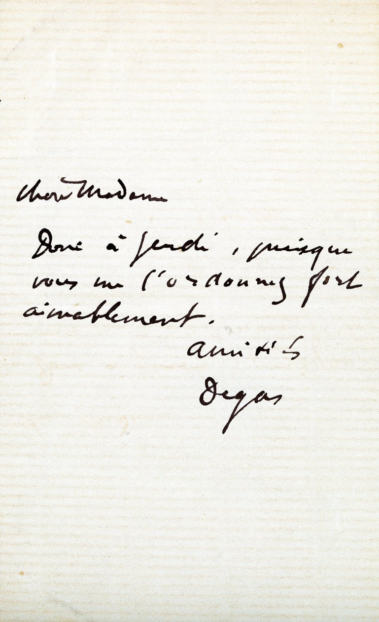 Lettre de l
