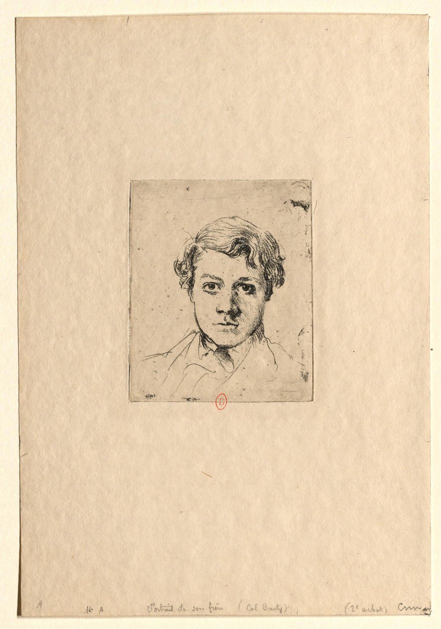 Portrait du frère de l