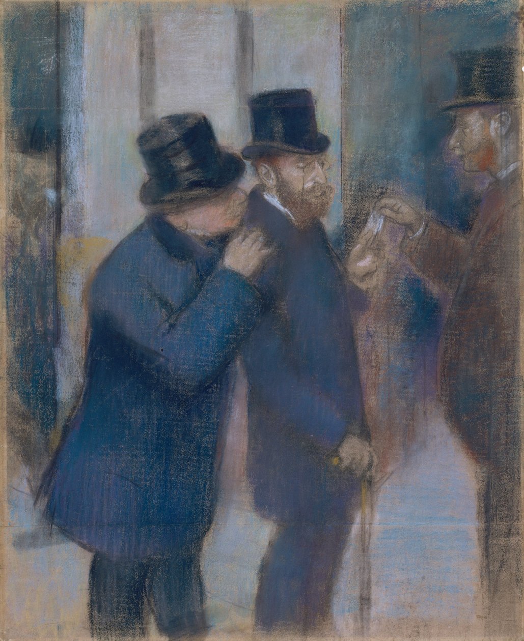 Portraits à la Bourse, vers 1878-79 - Edgar Degas