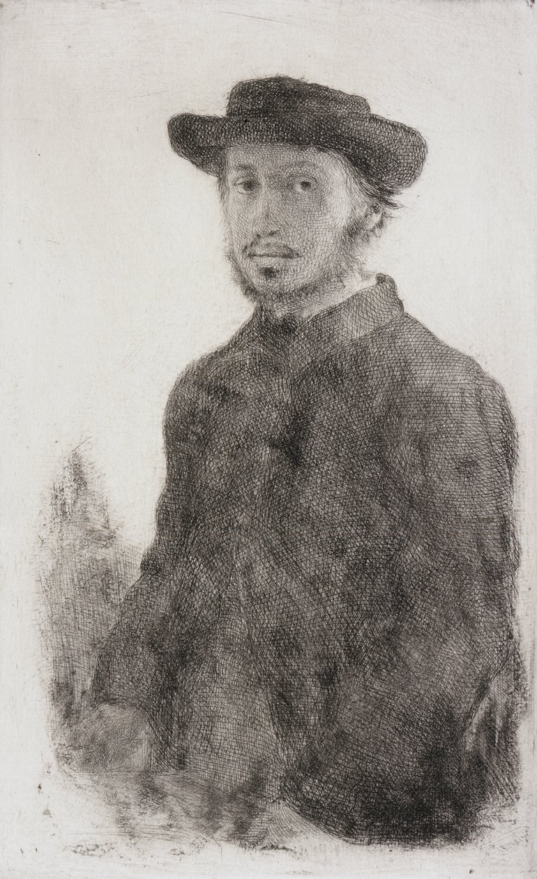 Autoportrait - Edgar Degas
