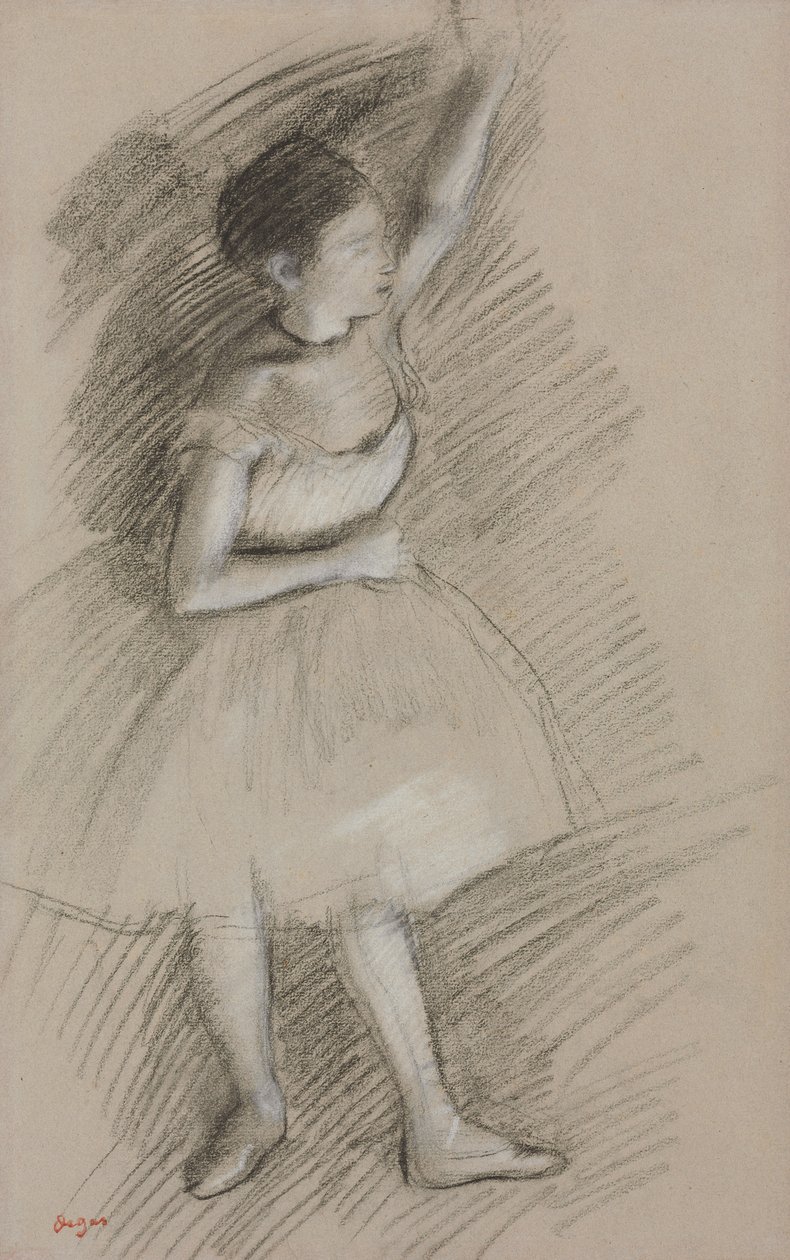 Étude de danseuse, 1873-1874 - Edgar Degas