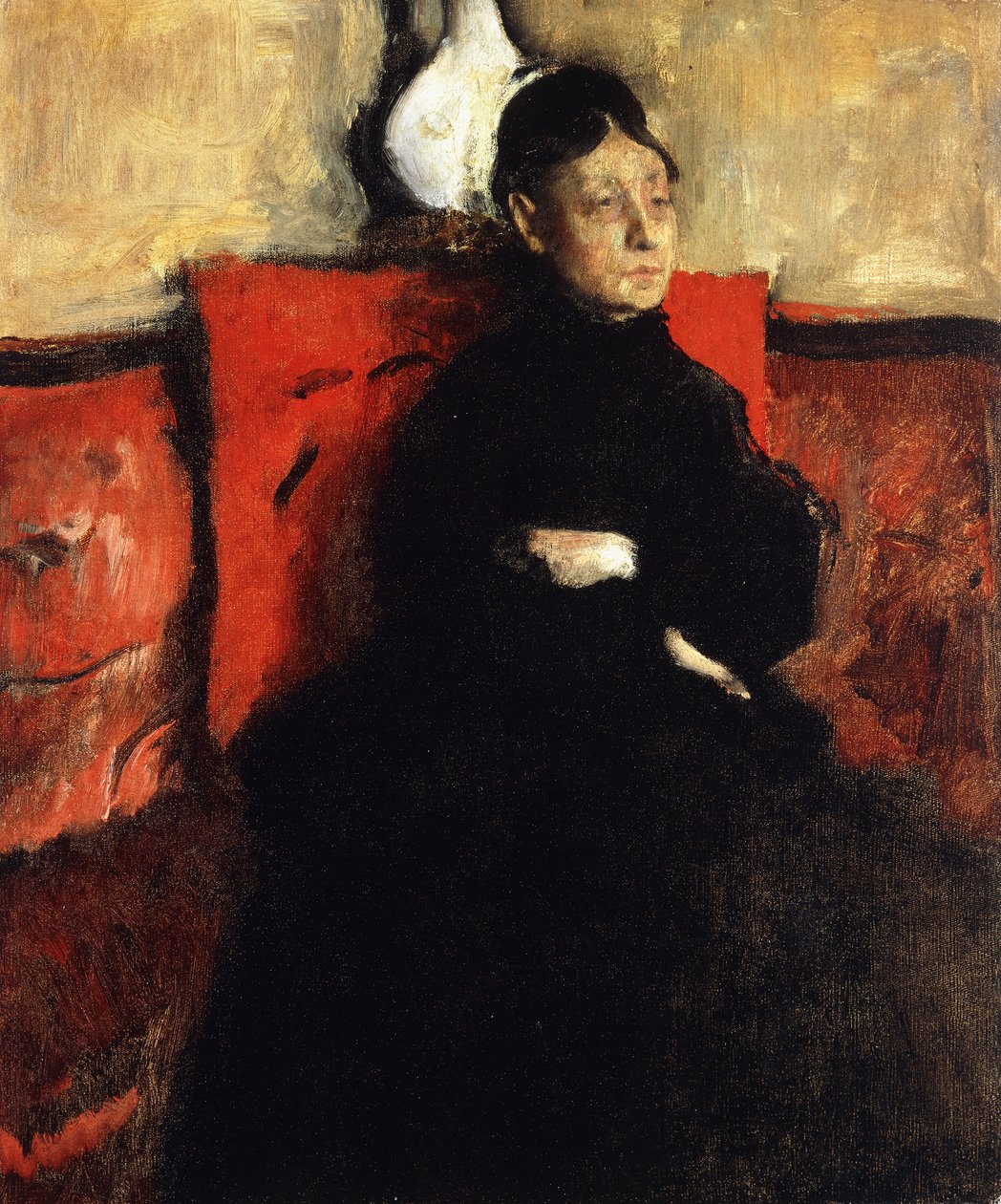 Duchesse de Montejasi-Cicerale, c.1868 - Edgar Degas