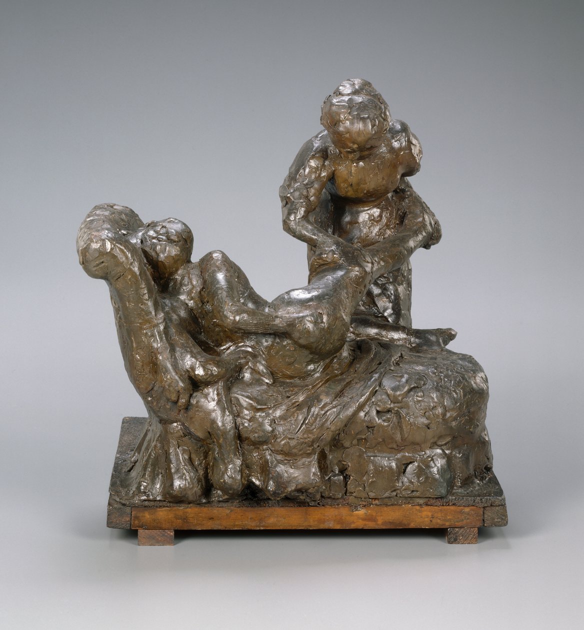 La masseuse, groupe, vers 1895 - Edgar Degas