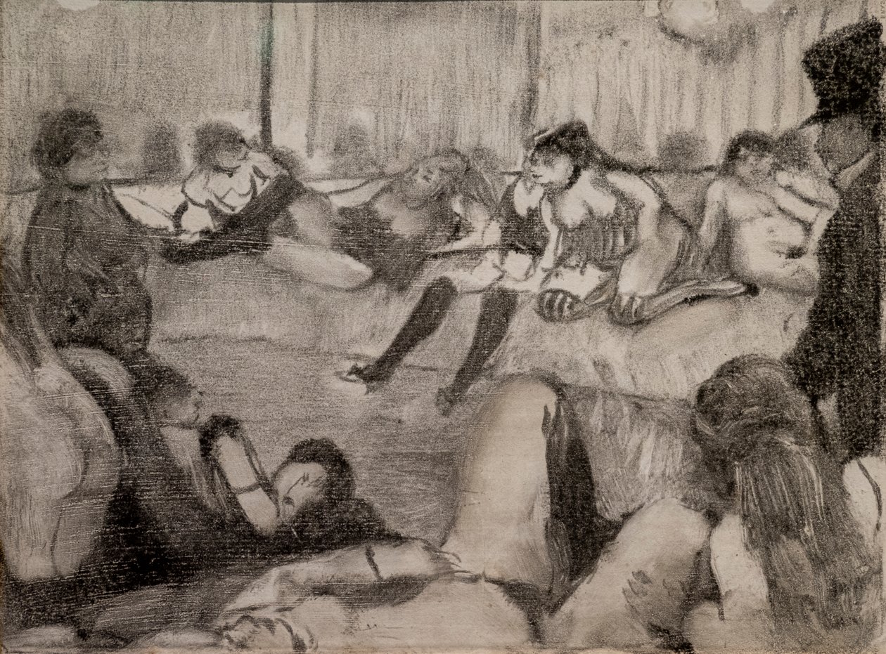 Le Salon. 1879 - Edgar Degas