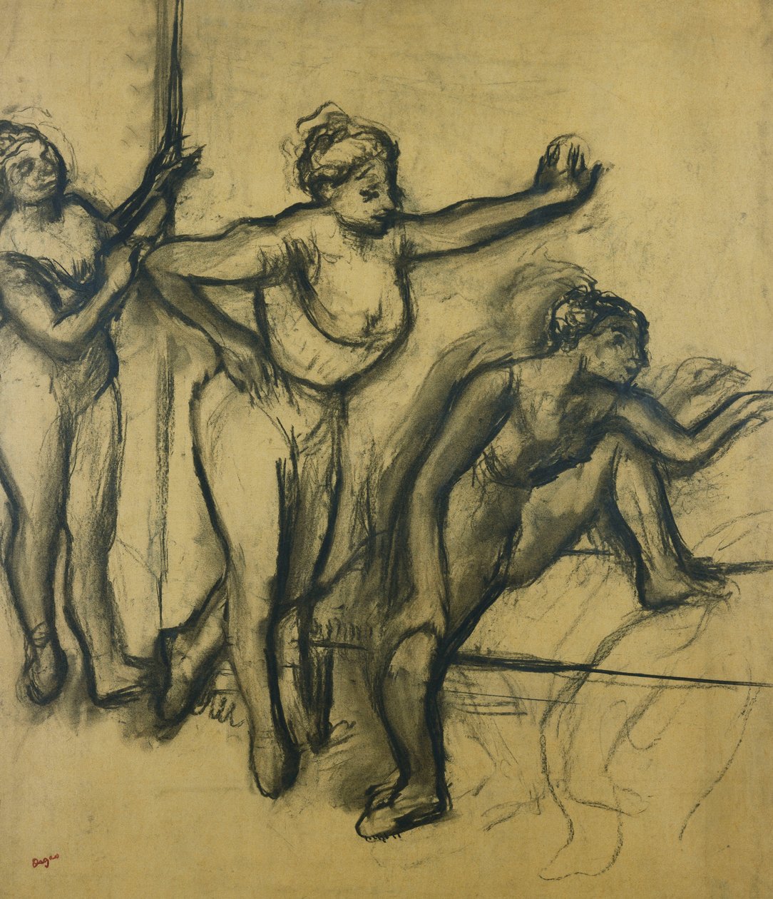 Trois Danseuses en Maillot - Edgar Degas