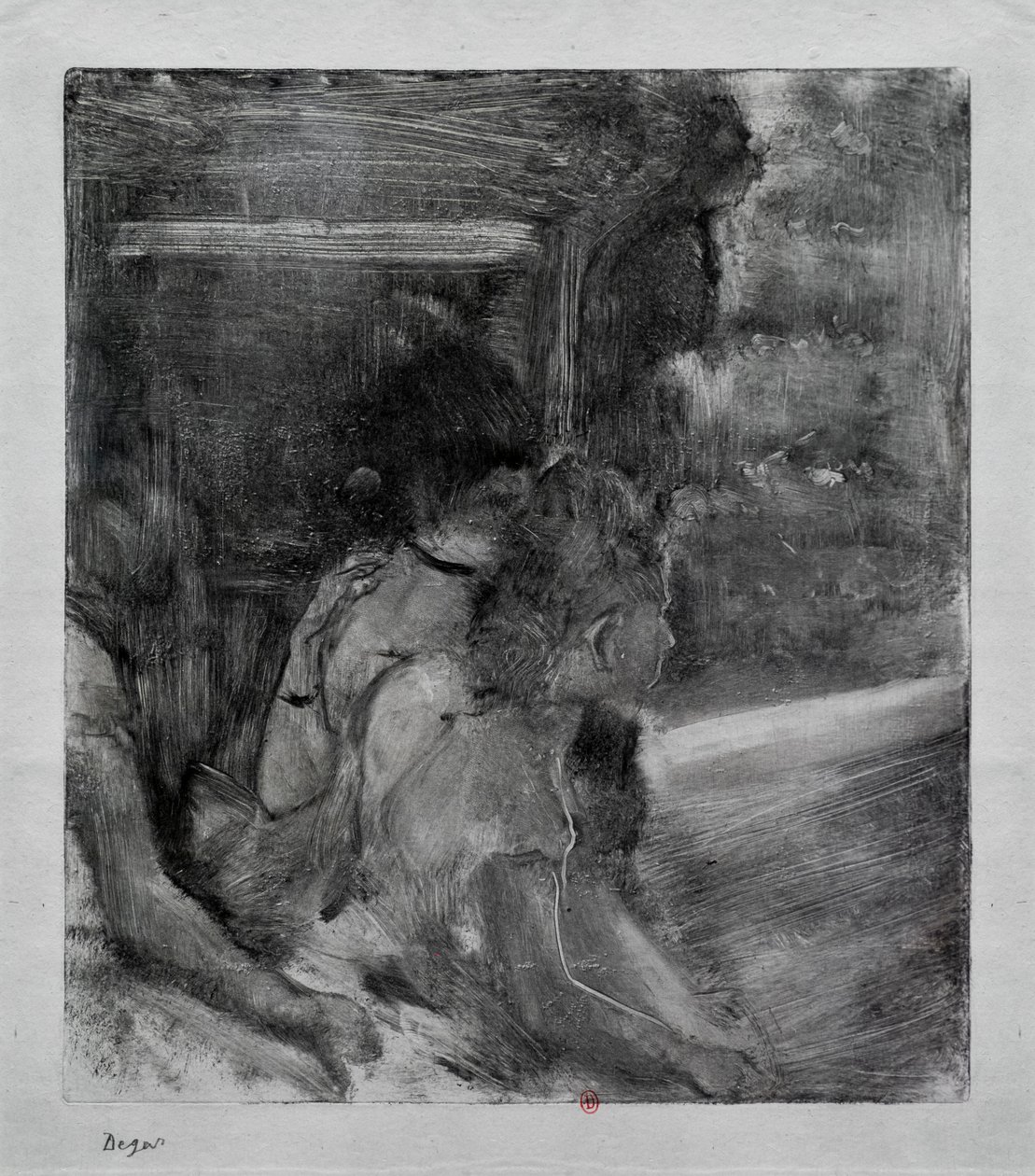 Au théâtre. Vers 1878. - Edgar Degas