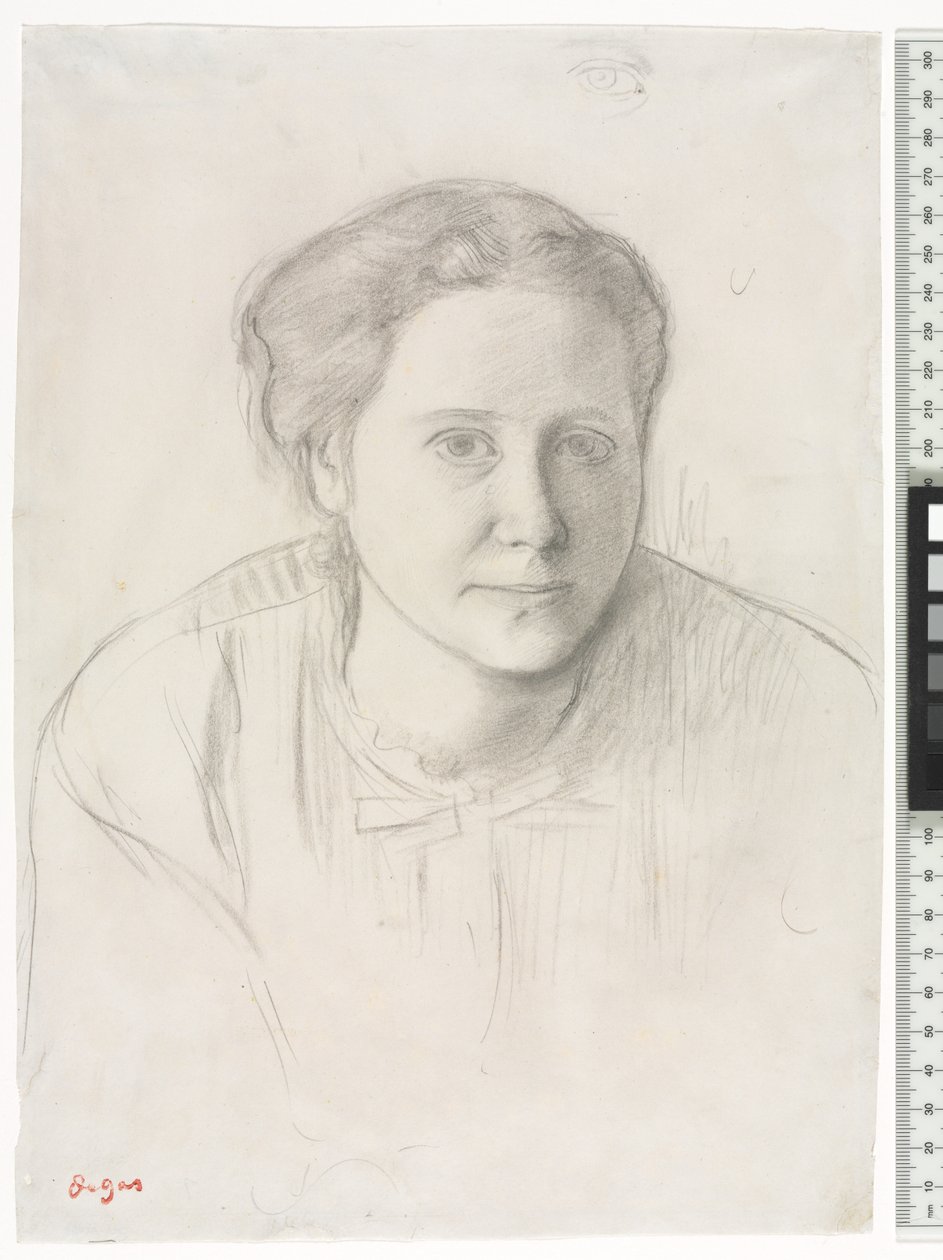 Victoria Dubourg, vers 1866 - Edgar Degas
