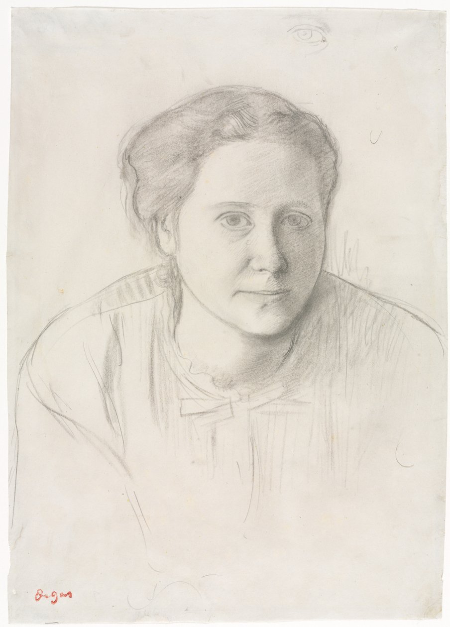 Victoria Dubourg, vers 1866 - Edgar Degas