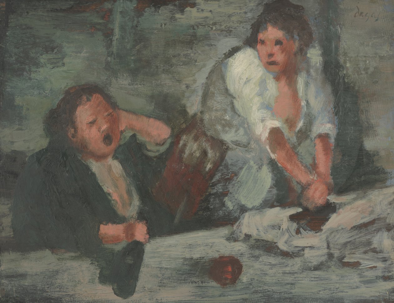 Les lavandières - Edgar Degas