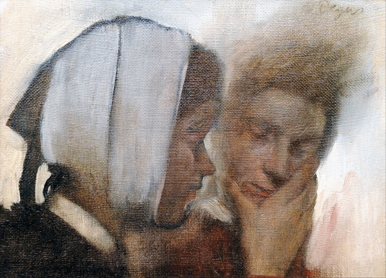 Lavandières - Edgar Degas