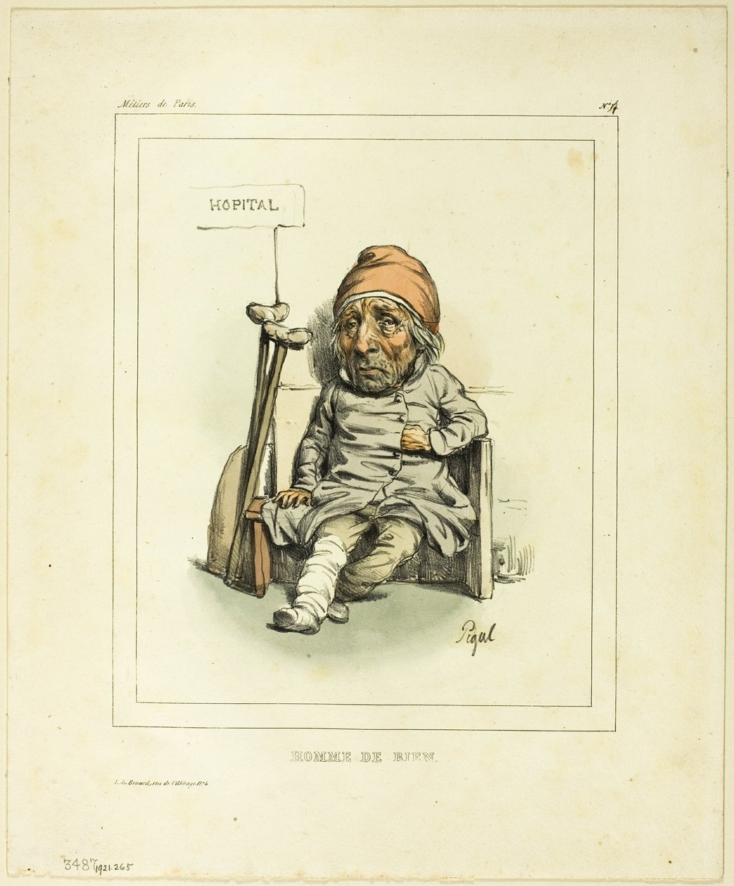 Bonhomme - Edme Jean Pigal