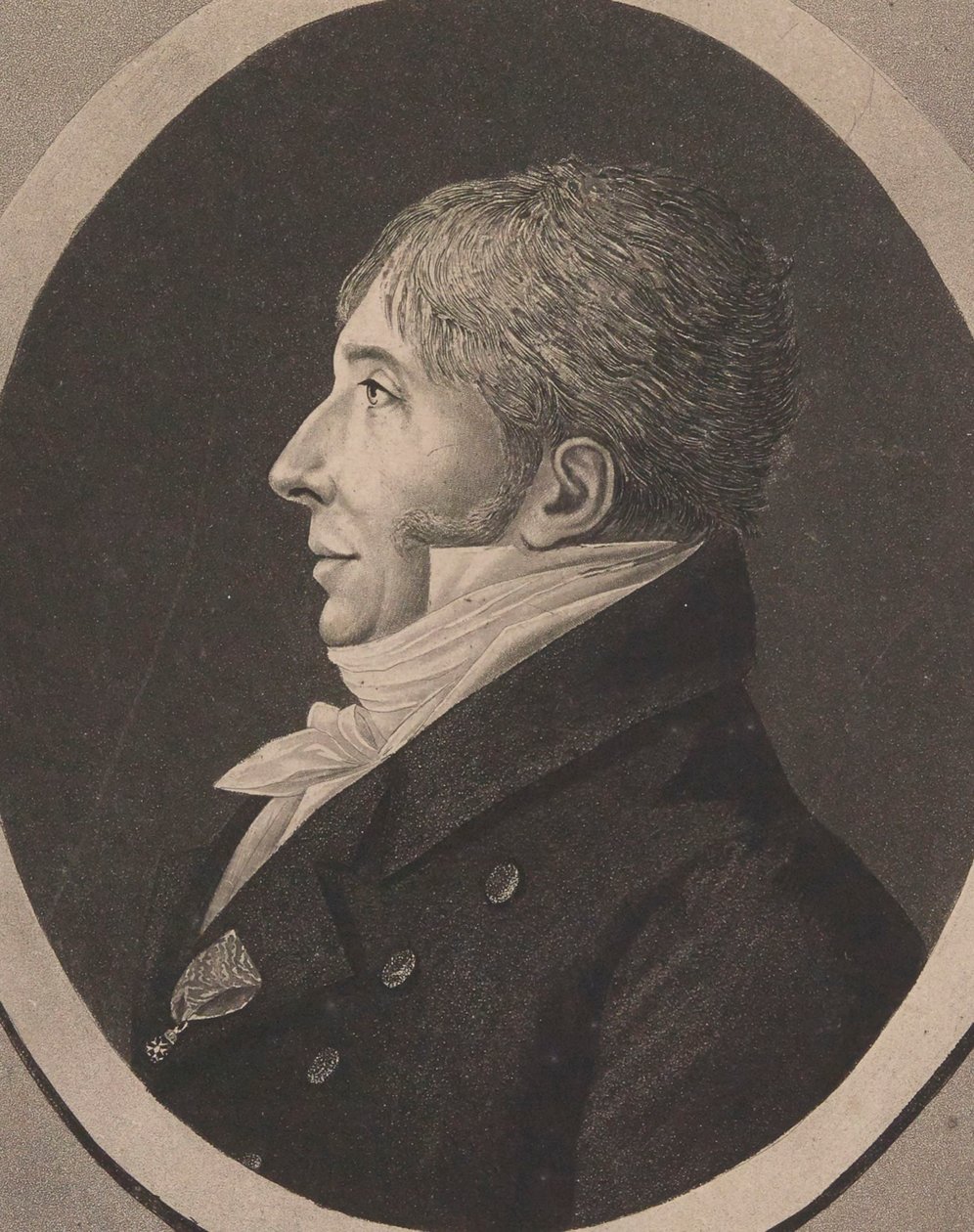 Portrait du compositeur Jean-François Le Sueur, 1818 - Edme Quenedey