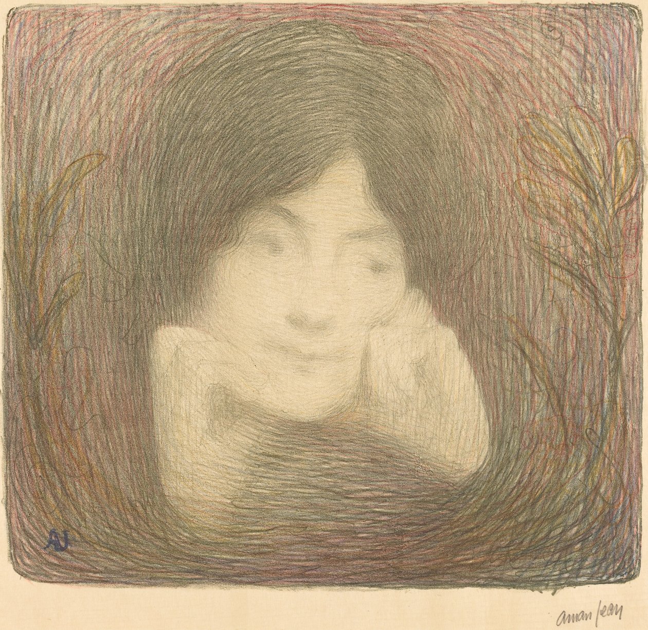 Mlle Moreno de la Comédie-Française, 1897 - Edmond François Aman Jean