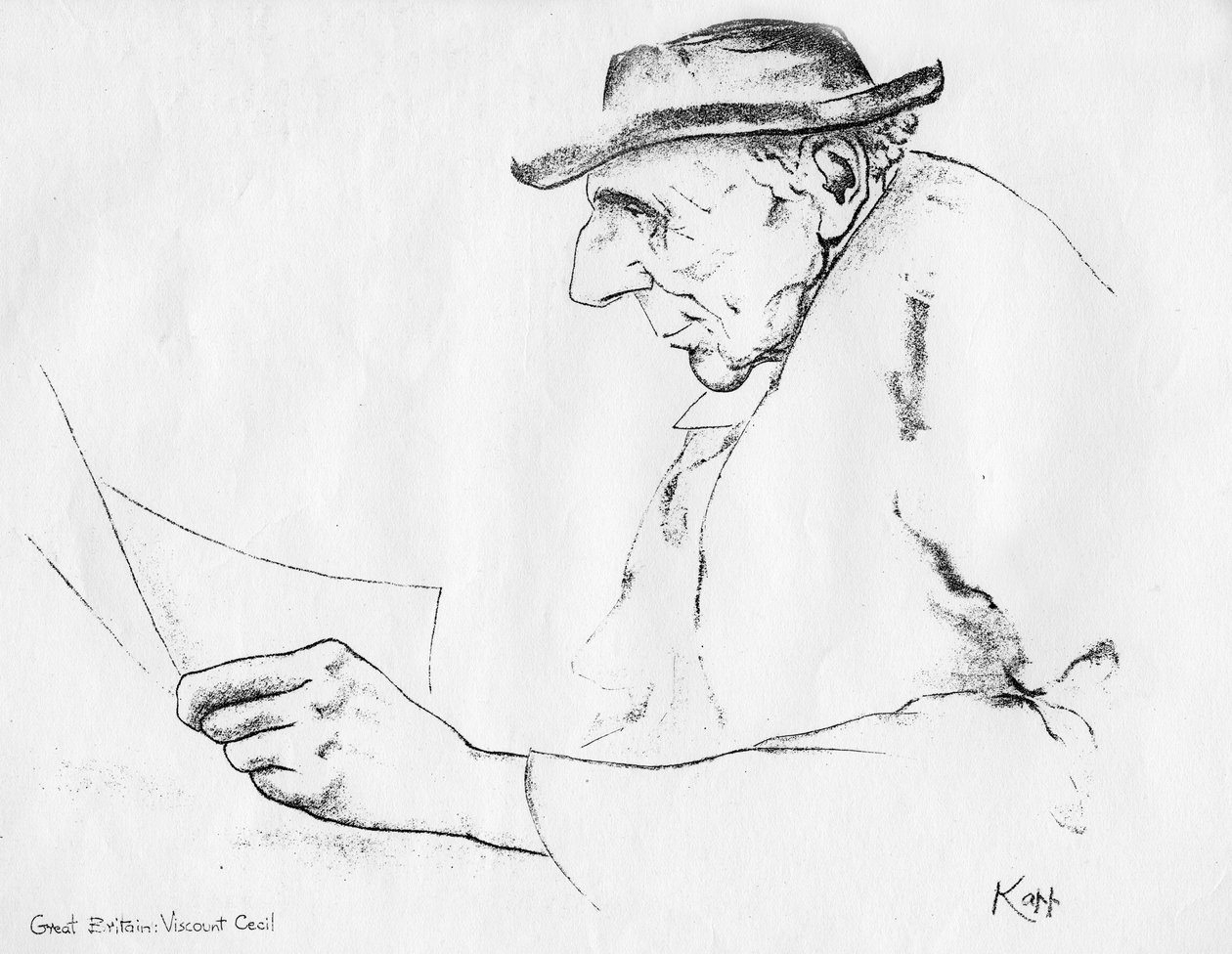 Vicomte Cecil, homme d