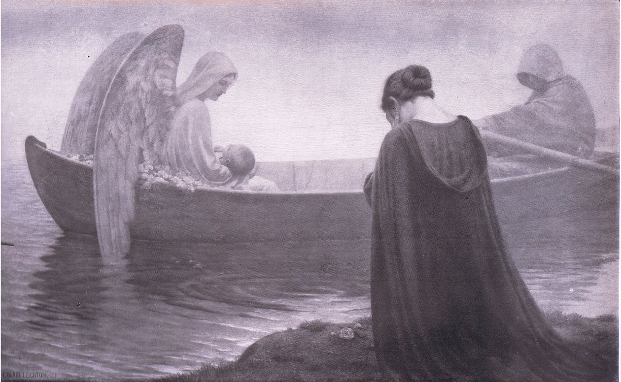 Vers la terre inconnue, Bibbys Annual, 1916-1917 - Edmund Blair after Leighton