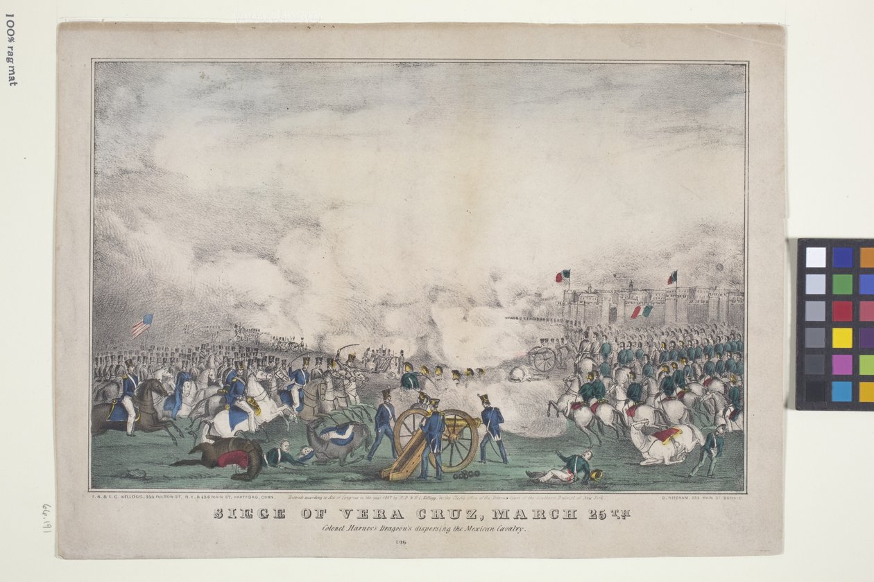 Siège de Vera Cruz, 25 mars - Edmund Burke Kellogg