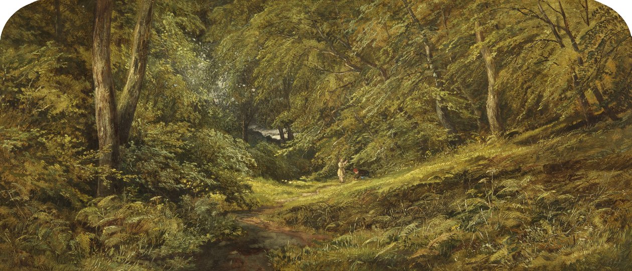 Esquisse - Dans les bois - Edmund G. Muller