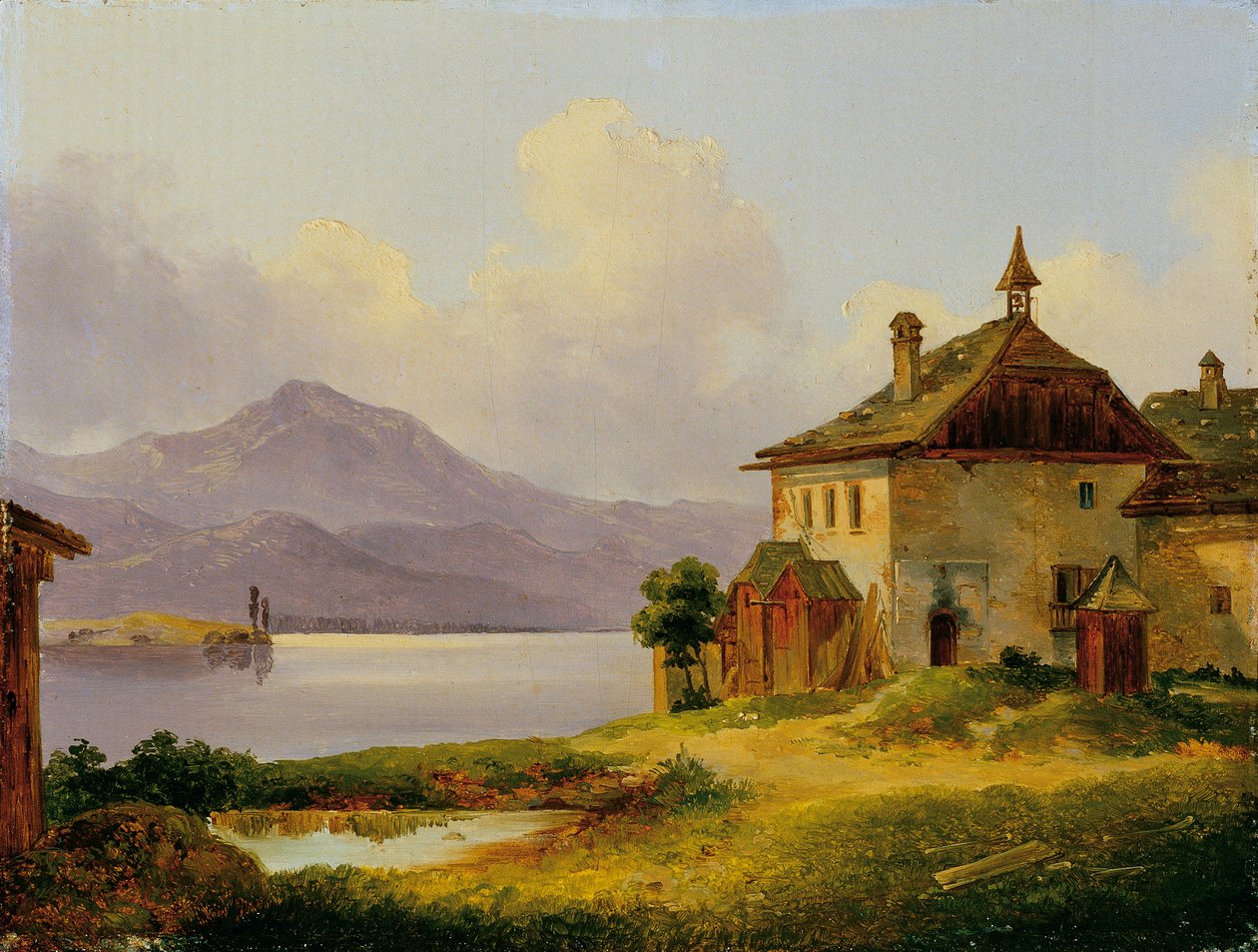 Maison au bord du lac dans le Salzkammergut - Edmund Mahlknecht