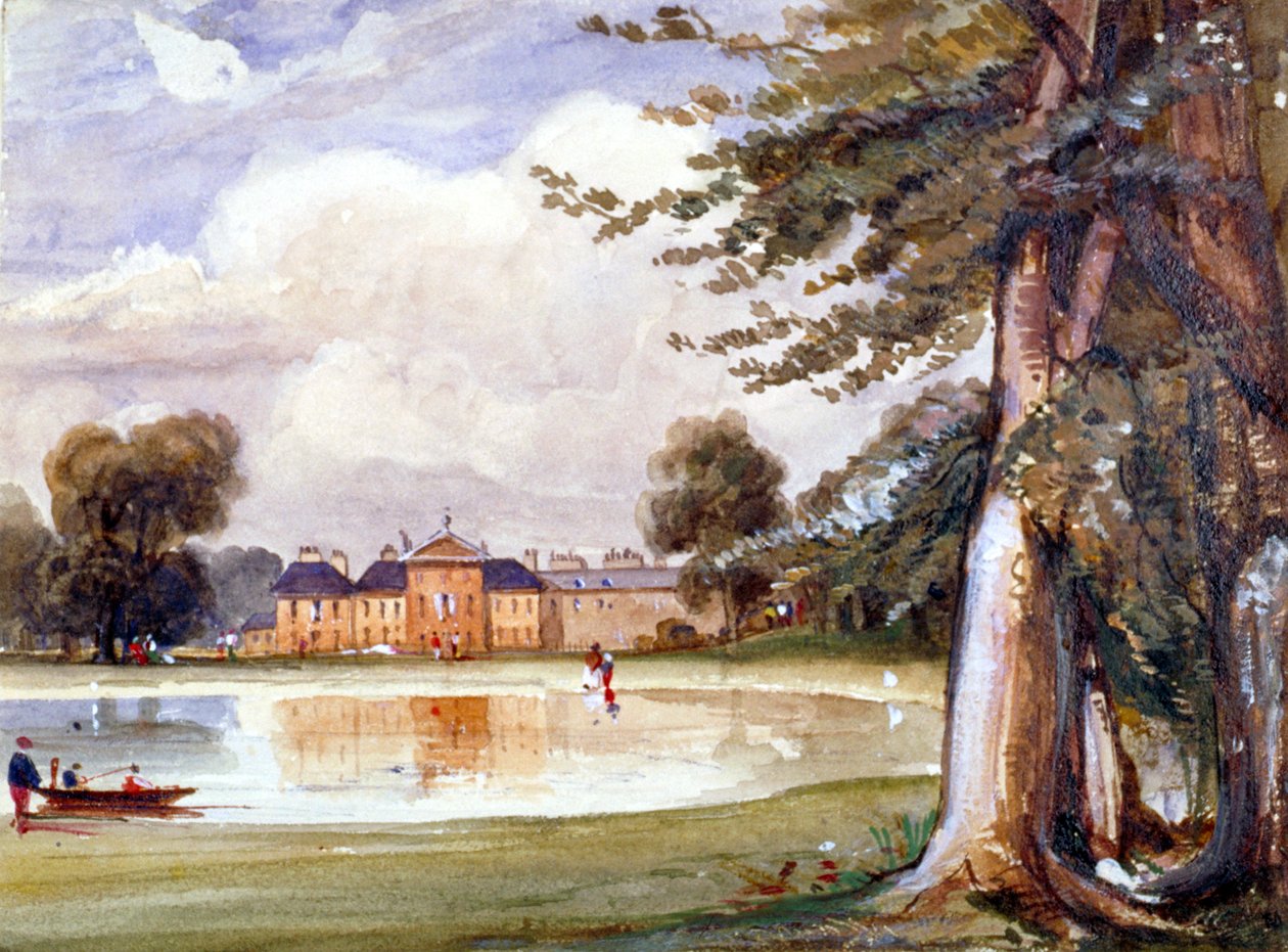 Vue du palais de Kensington, Kensington, Londres, vers 1840 - Edmund Marks