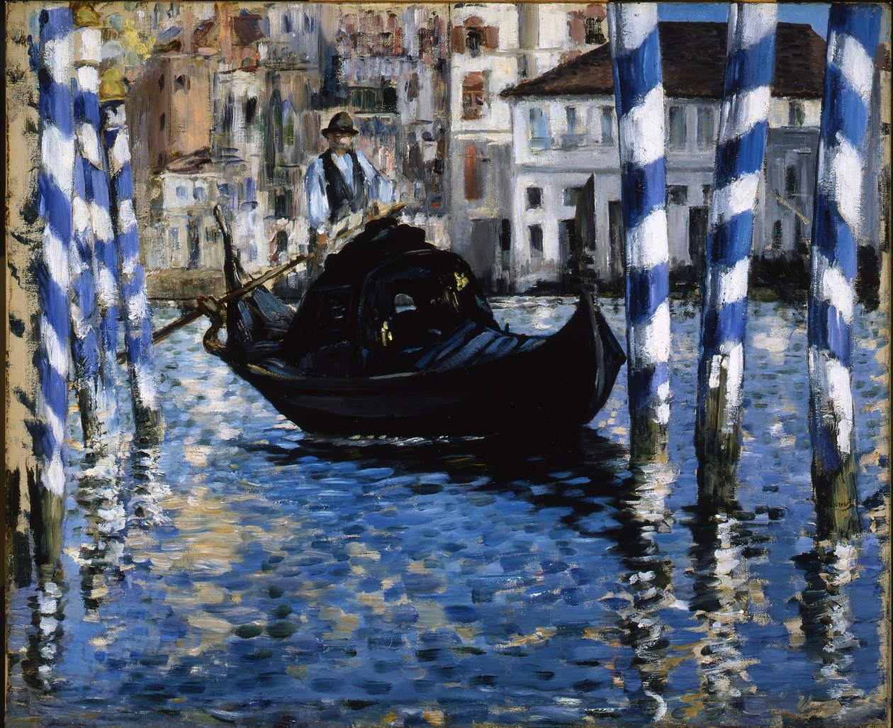 Le Grand Canal, Venise, 1875 - Édouard Manet