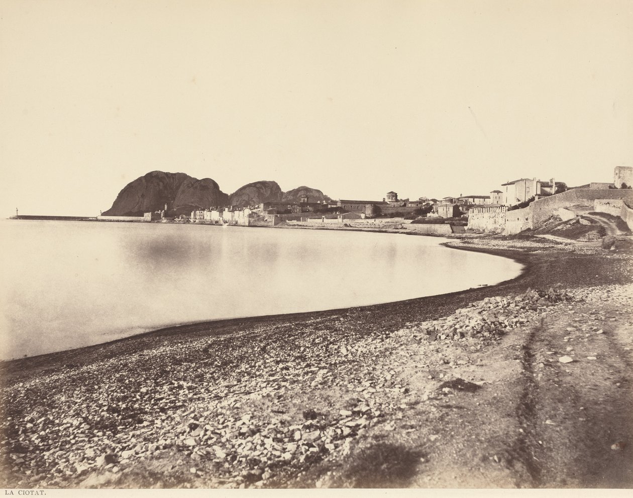 La Ciotat,c. 1860 (photo) - Edouard Denis Baldus