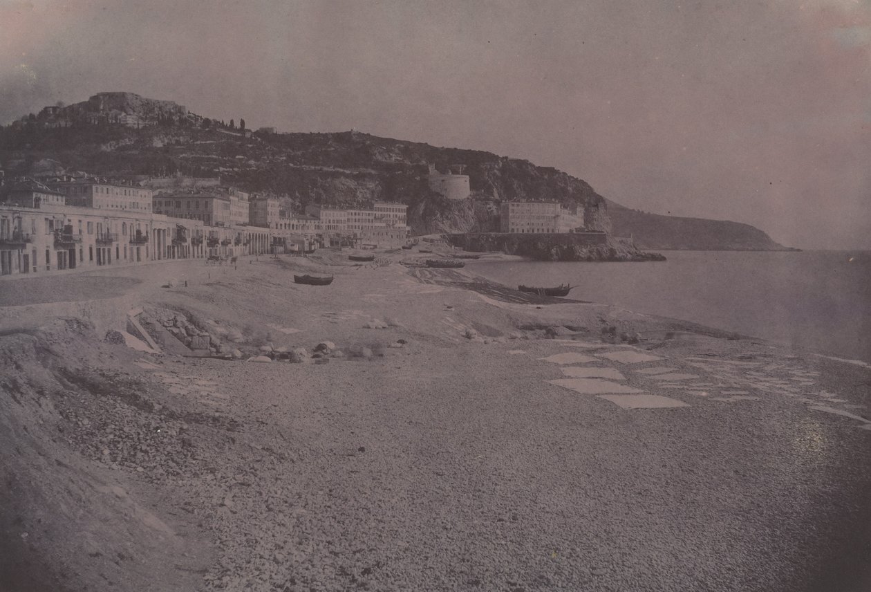 Les Ponchettes à Nice,c. 1855 (photo) - Edouard-Denis Baldus