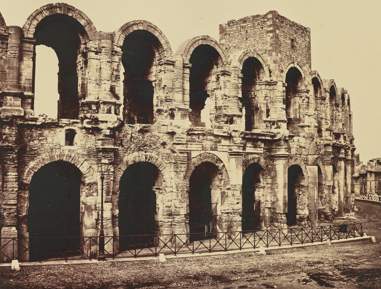 Arles. Amphithéâtre - Édouard Baldus
