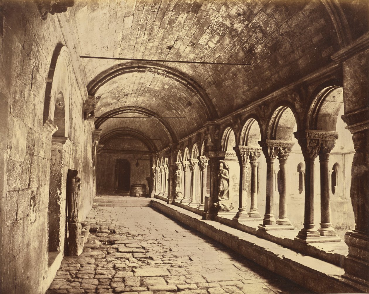 Arles. Cloître Saint-Trophime - Édouard Baldus