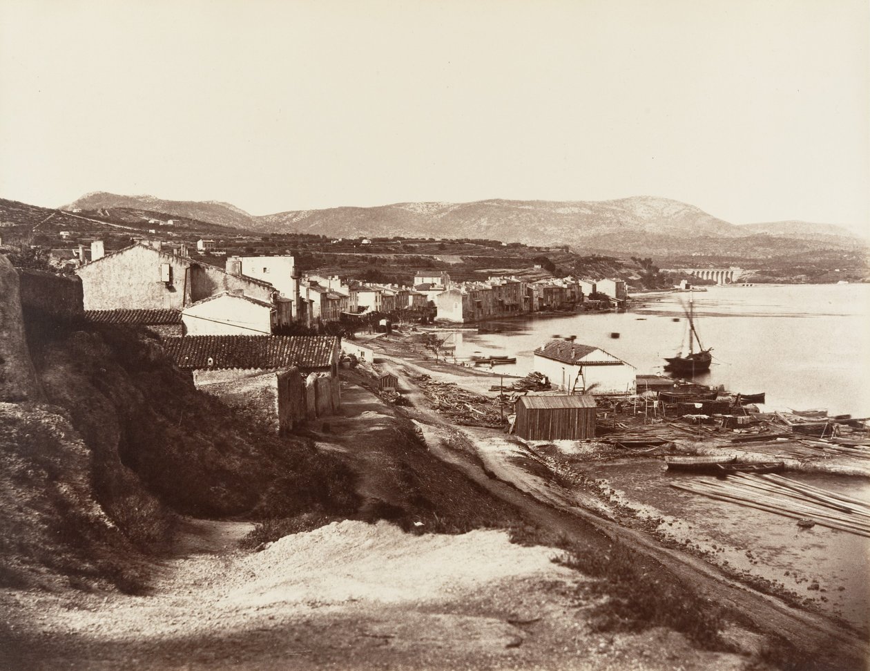 Bandol, vers 1860 - Édouard Baldus