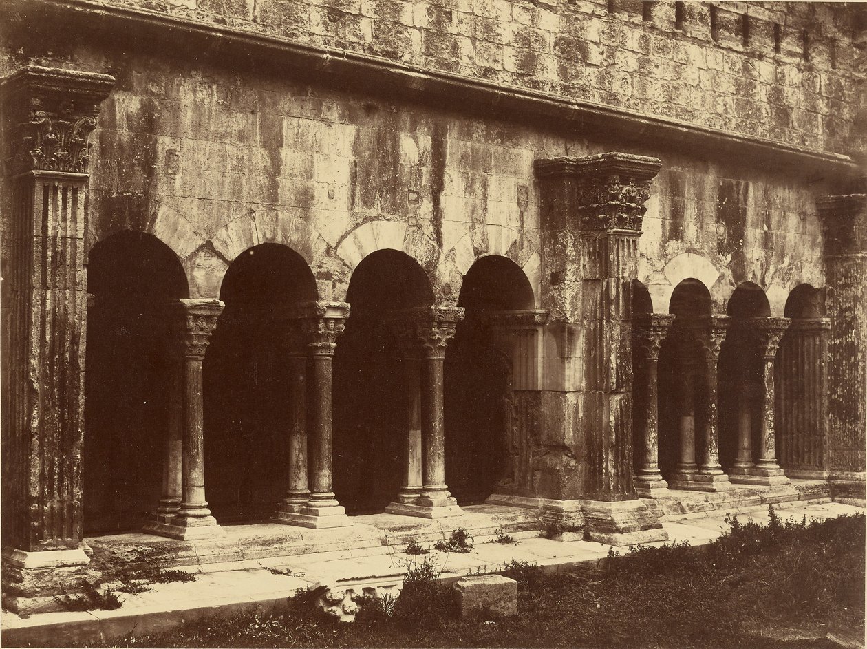 Cloître de Saint-Trophime, Arles - Édouard Baldus