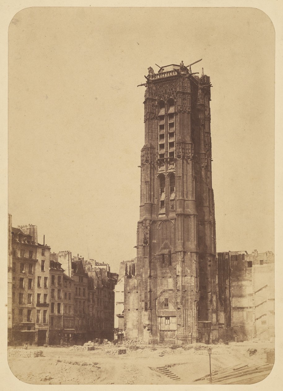 [La tour Saint-Jacques] - Édouard Baldus