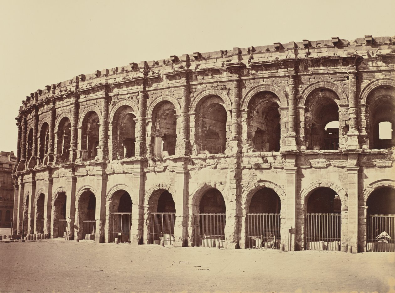 Nîmes. Amphithéâtre - Édouard Baldus