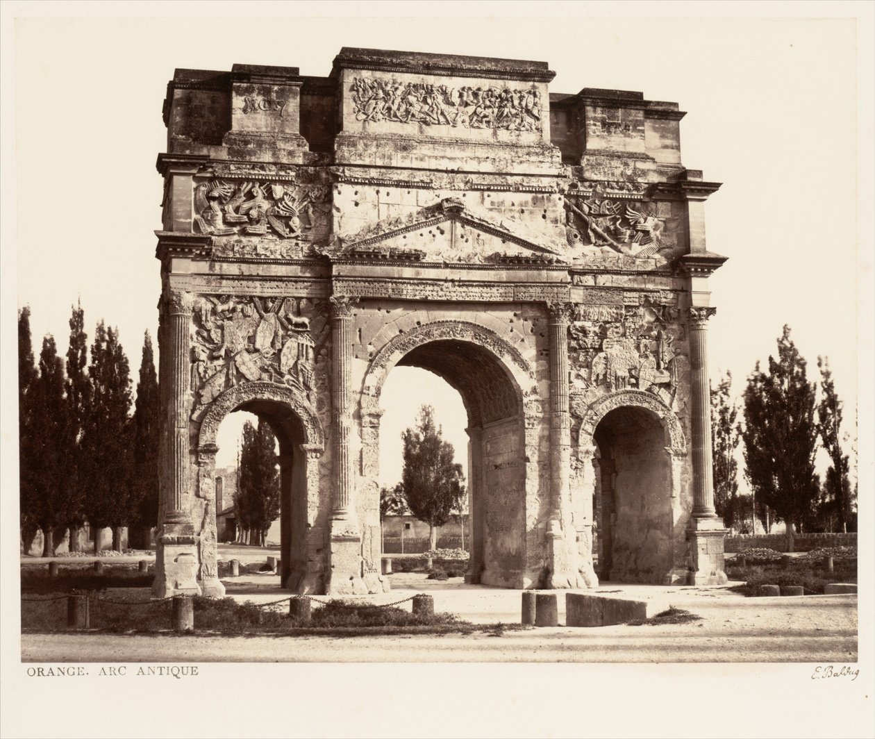 Orange, arc antique - Édouard Baldus
