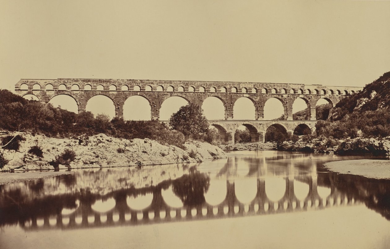 Pont du Gard - Édouard Baldus