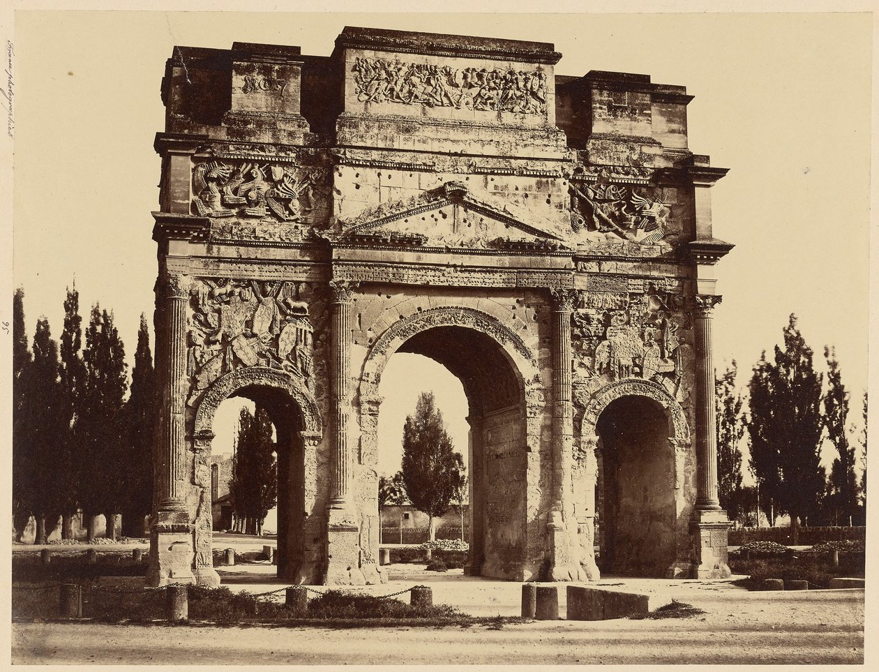 Arc romain, Orange - Édouard Baldus