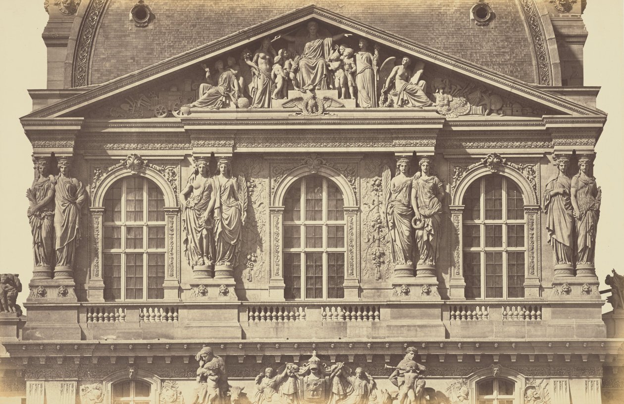 [Deuxième étage du Pavillon Richelieu, au Louvre, à Paris] - Édouard Baldus