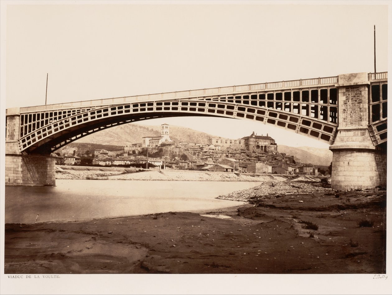 Viaduc de La Voulte - Édouard Baldus