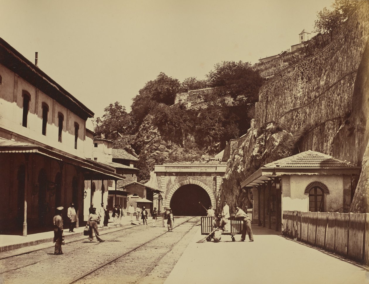 Vienne. Souterrain - Édouard Baldus