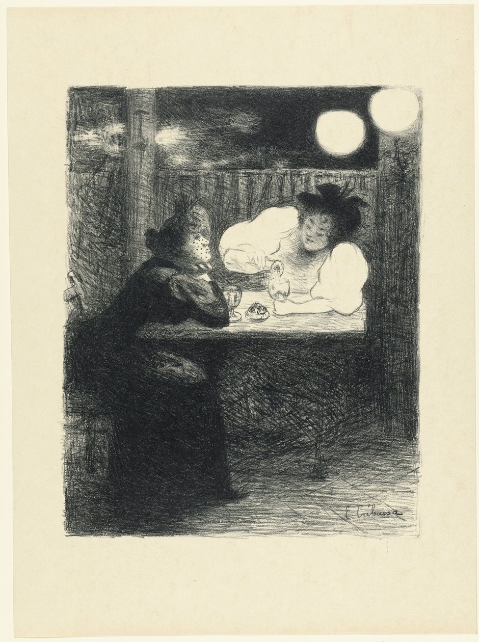 Deux femmes buvant de l