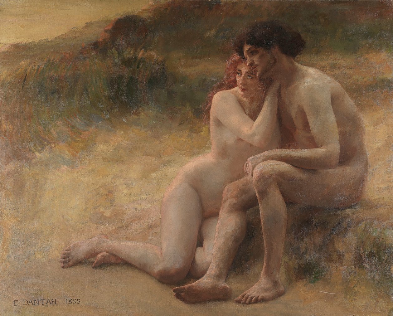 Le temps passe vite (Fragment) - Edouard Joseph Dantan