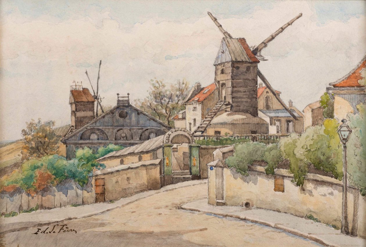 Le Moulin de la Galette - Edouard Lefèvre